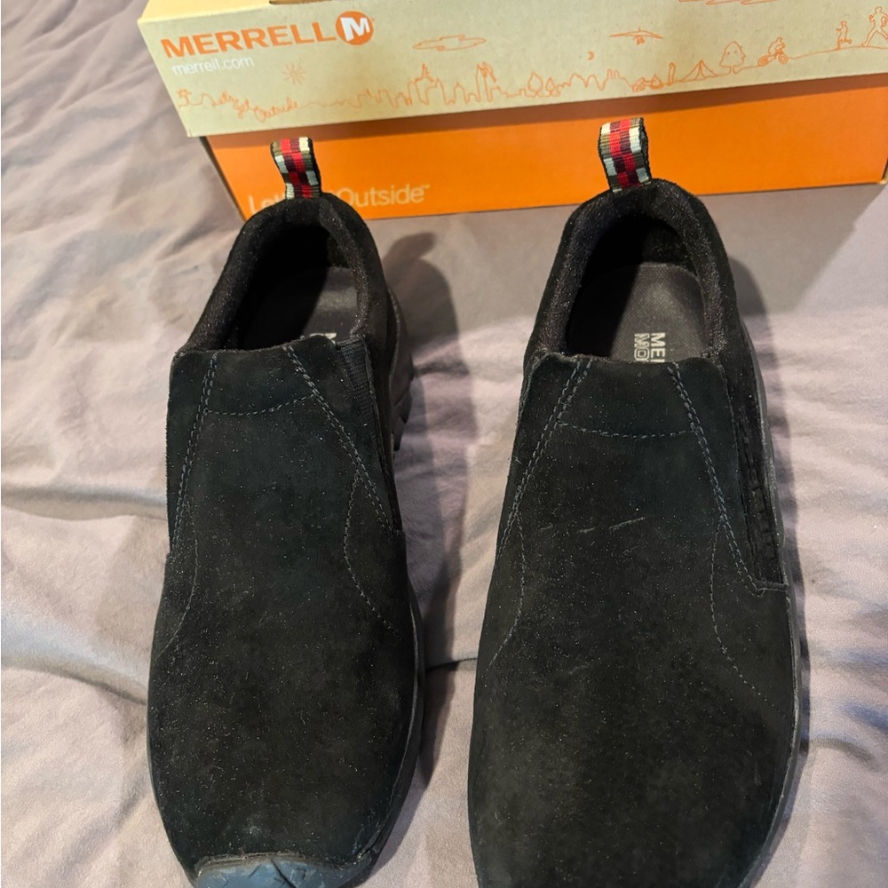 Merrell Black Slip-On Loafers